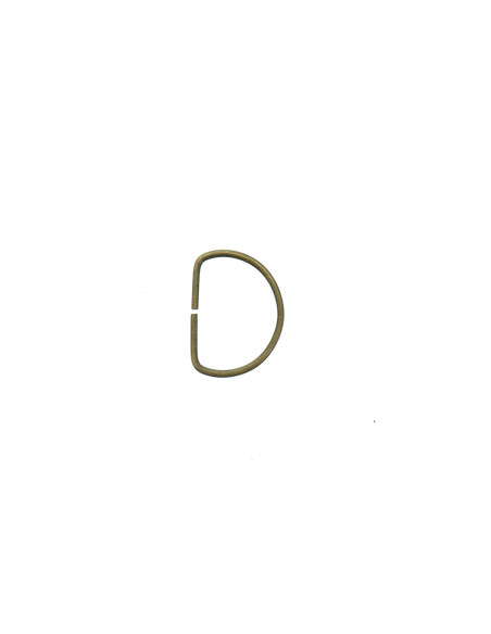 16 mm D-ring - Bronze