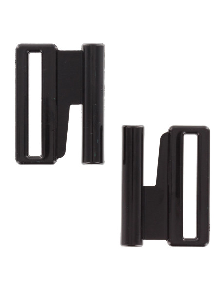 Bikini stick clips - Black - 40 mm