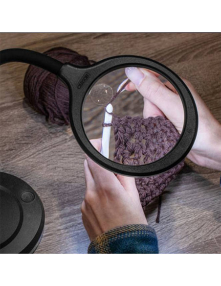 Carson Optical ultra-bright desk magnifying lamp
