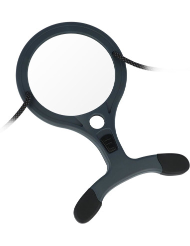 Carson Optical luxury adjustable hands-free magnifier with lanyard