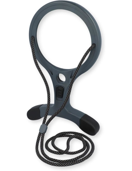 Carson Optical luxury adjustable hands-free magnifier with lanyard
