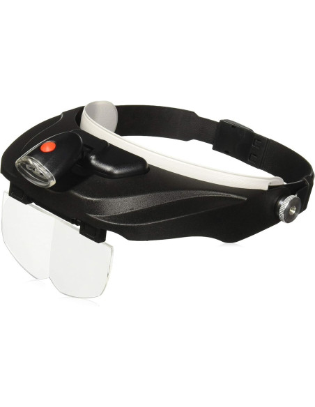 Magnivisor Deluxe Headband Magnifying Lamp by Carson Optical