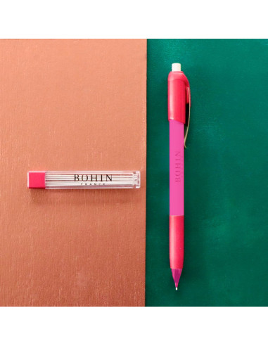 Bohin Extra-Fine Mechanical Chalk Pencil - Pink Pencil