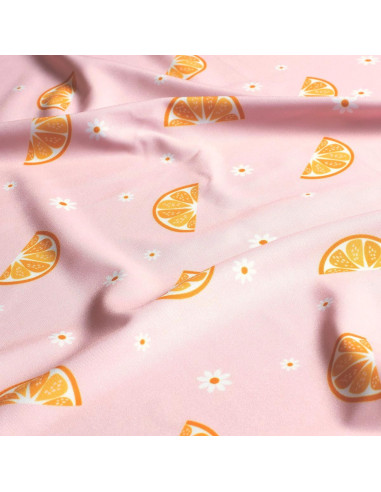 Lycra swimsuit fabric - Lemon slice