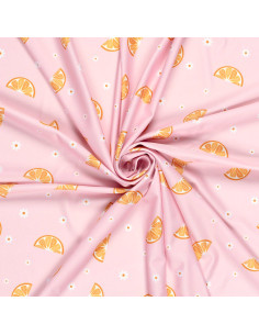 Lycra swimsuit fabric - Lemon slice 2
