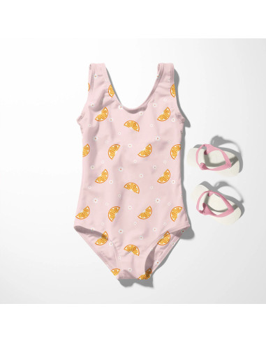 Lycra swimsuit fabric - Lemon slice