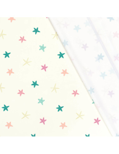 Lycra swimsuit fabric - Starfish