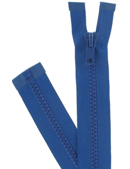 Synthetic separable zipper - Bugatti blue