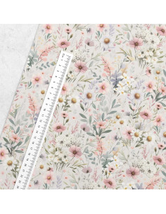 Premium cotton fabric - Delicate flower 2