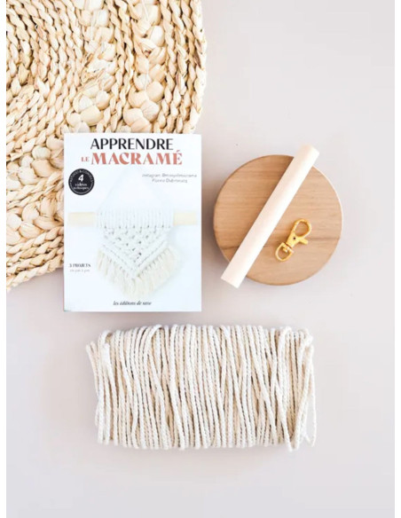 Macramé learning kit