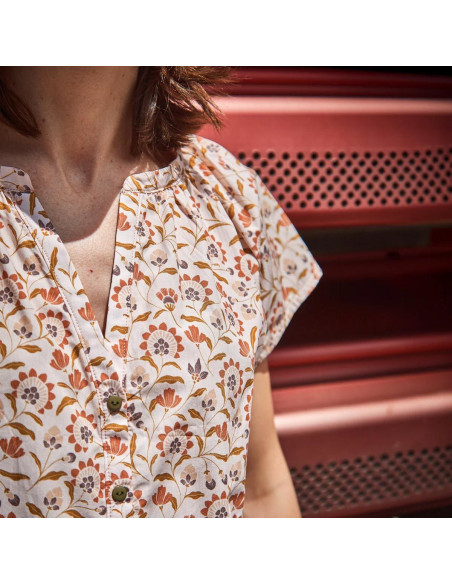 Okinawa blouse or dress pattern - Ikatee