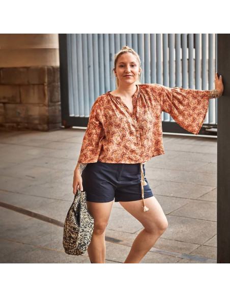 Okinawa blouse or dress pattern - Ikatee