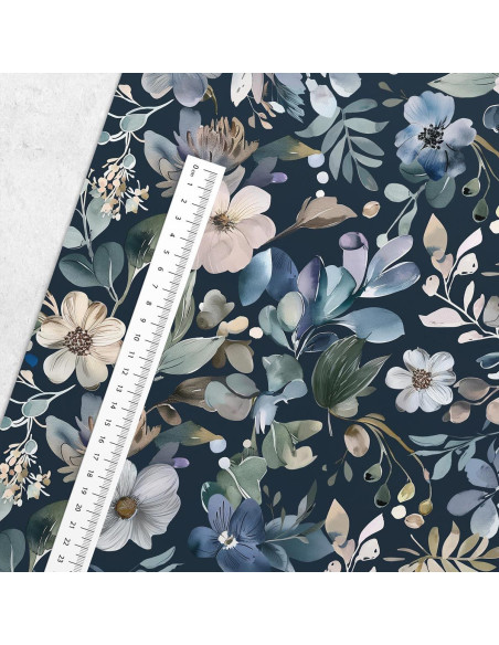 Premium cotton fabric - Flowering undergrowth