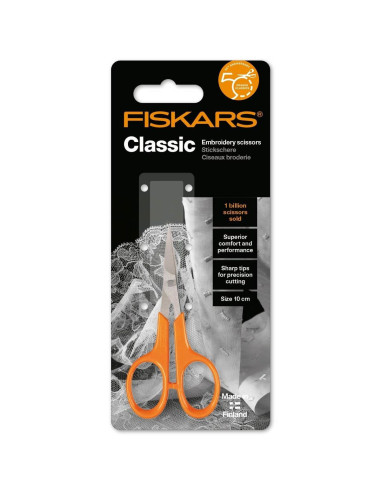 Fiskars precision scissors with straight blades 10 cm