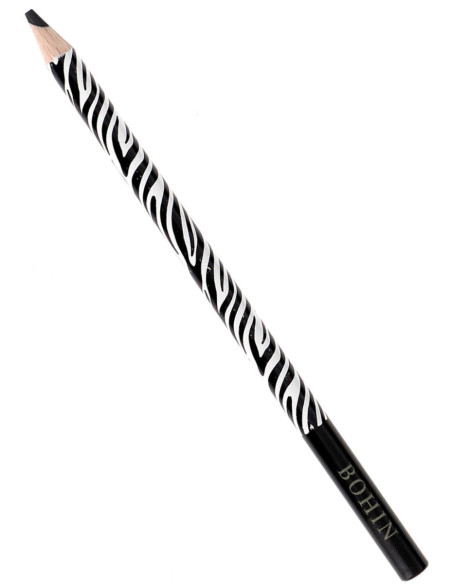 Zebra Chalk Pencil Bohin - Black
