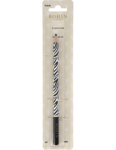 Zebra Chalk Pencil Bohin - Black 2