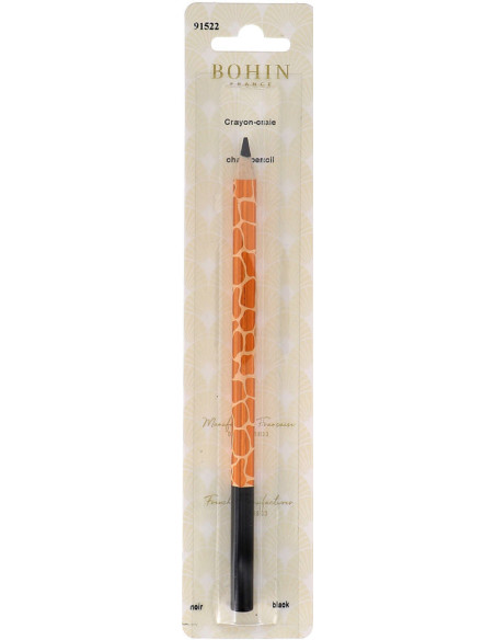 Chalk Pencil Giraffe Bohin - Black