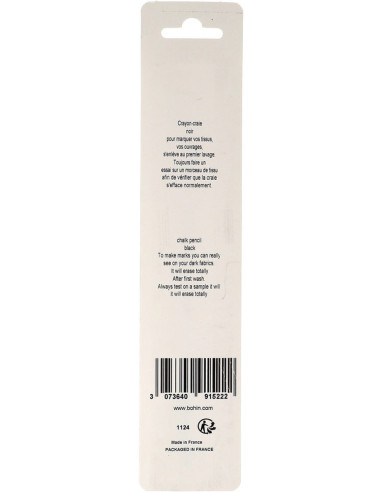 Chalk Pencil Giraffe Bohin - Black