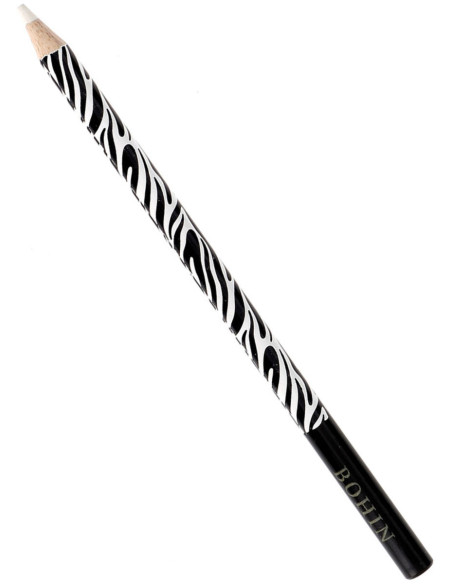 Zebra Bohin Chalk Pencil - White