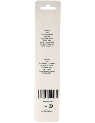 Chalk Pencil Giraffe Bohin - White