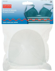 White soft shells for swimsuits