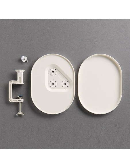 Clover Table Storage Tray - Ecru