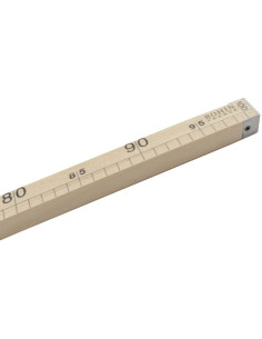 Certified square wooden meter