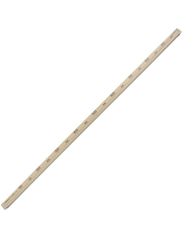 Certified square wooden meter
