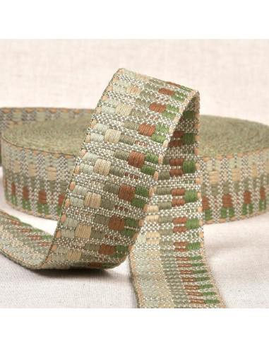 Ethnic strap - Khaki fantasy
