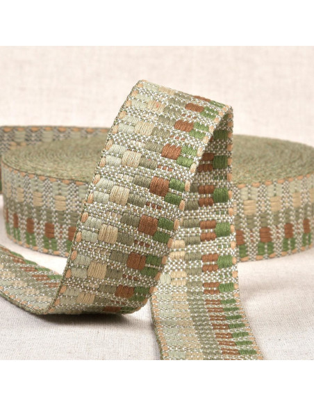 Ethnic strap - Khaki fantasy