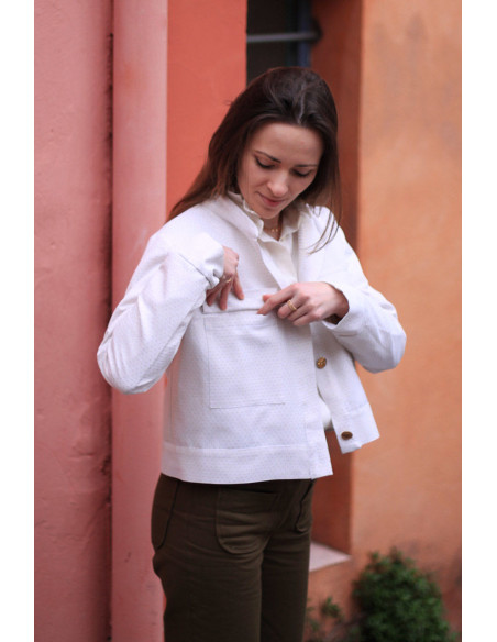 Clarence Jacket Pattern - Cha' Coud