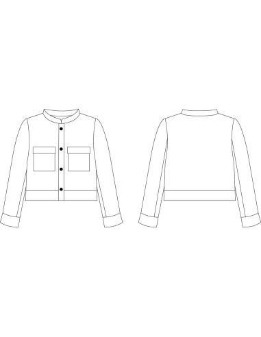Clarence Jacket Pattern - Cha' Coud