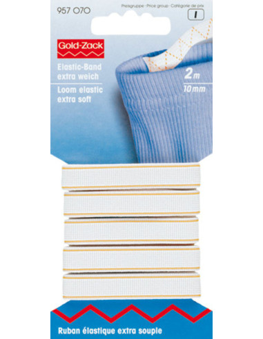Extra soft elastic band 10mm