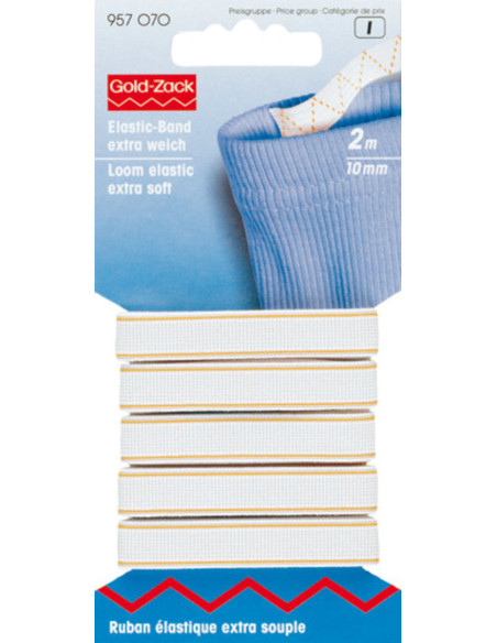 Extra soft elastic band 10mm