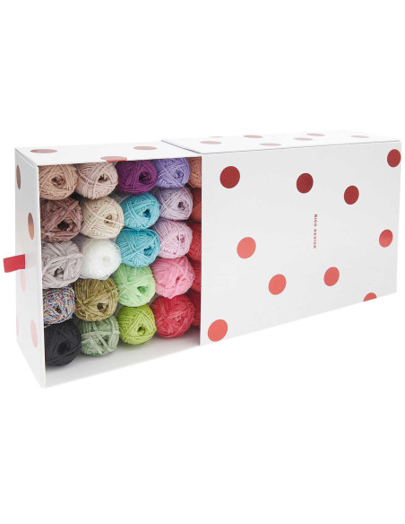Ricorumi Cotton Yarn Box Set of 35 Balls - Shrooom