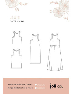 Lexie Dress Pattern - Joli Lab 2