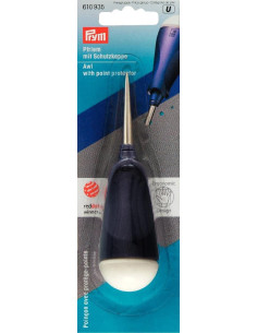 Punch with ergonomic point protector