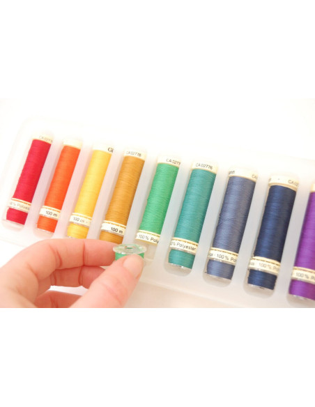 2-in-1 SpoolPod Organizer for Threads and Bobbins