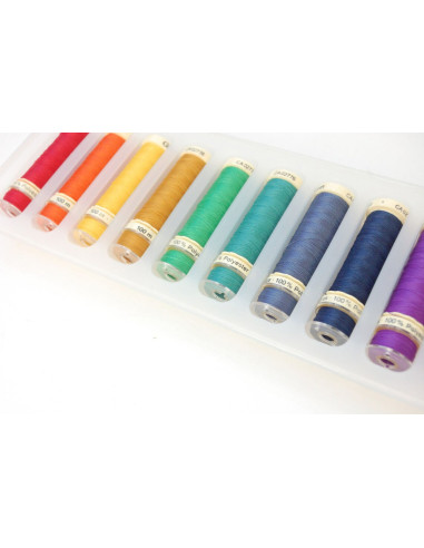 2-in-1 SpoolPod Organizer for Threads and Bobbins
