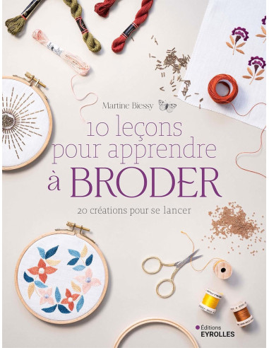 Book: 10 Lessons to Learn Embroidery