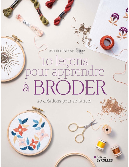 Book: 10 Lessons to Learn Embroidery