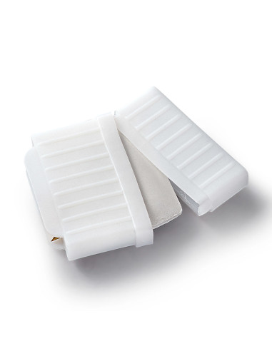 Tailor's chalk with built-in sharpener