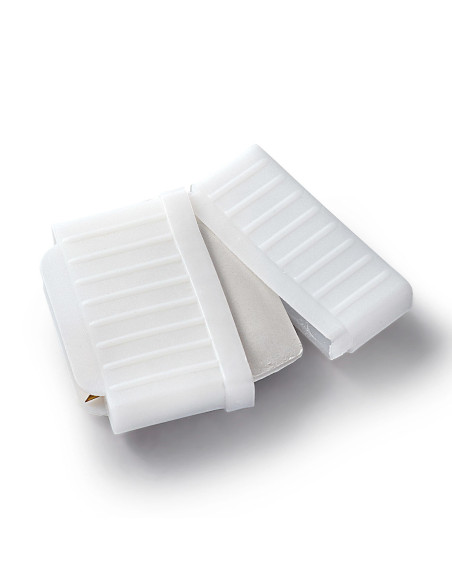 Tailor's chalk with built-in sharpener