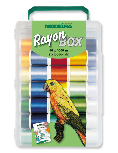 Deluxe Rayon Embroidery Thread Case 1000 m Madeira