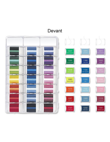 Deluxe Rayon Embroidery Thread Case 1000 m Madeira