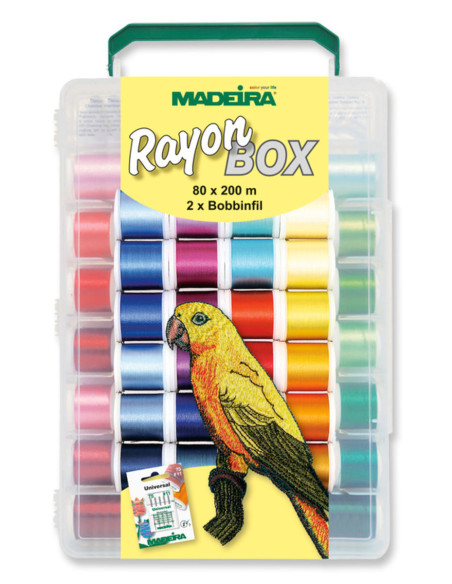 Deluxe Rayon Embroidery Thread Case 200 m Madeira