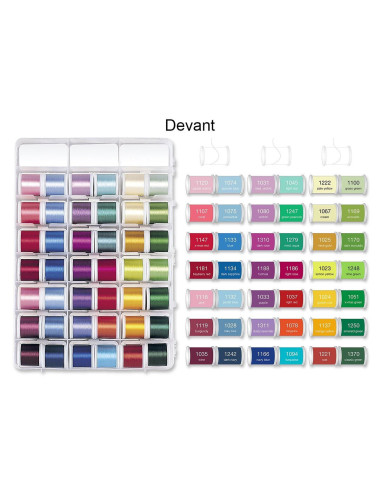 Deluxe Rayon Embroidery Thread Case 200 m Madeira