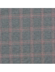 Scottish tartan fabrics in fashion - Black and red 2