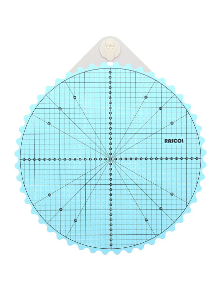 Rascol 35 cm lockable self-healing rotary cutting mat