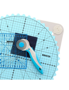 Rascol 35 cm lockable self-healing rotary cutting mat 2